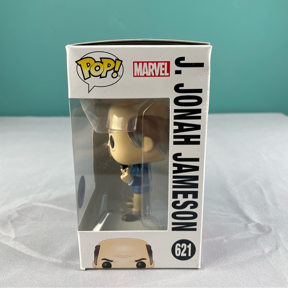 Funko Pop Marvel Spiderman J. Jonah Jameson PIAB Exclusive Not Taken Out Of Box - Picture 5 of 10